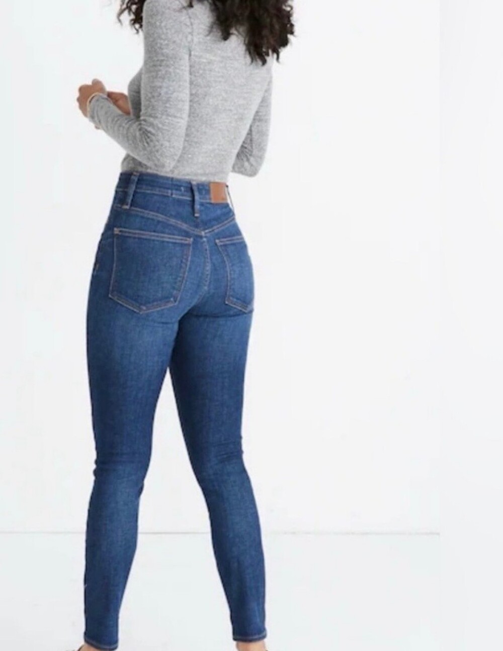 Madewell Curvy High Rise Skinny Jeans.  Sz 31